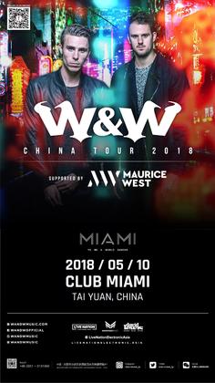W&W @Club Miami - 太原